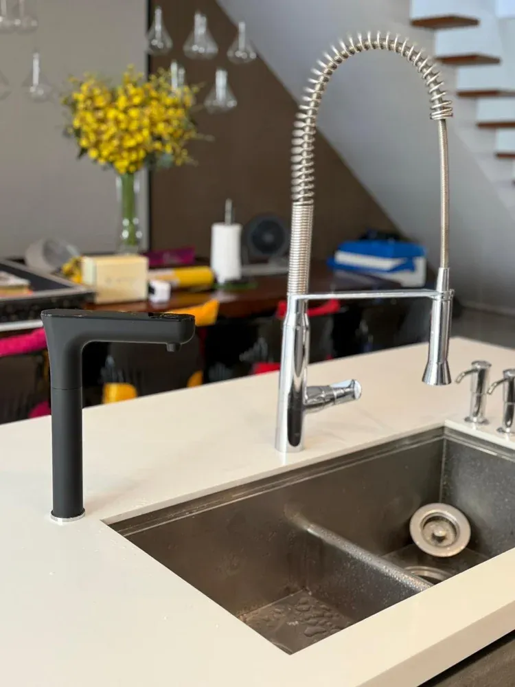 EliteTap under-sink water dispenser installed in a customer’s home in Singapore