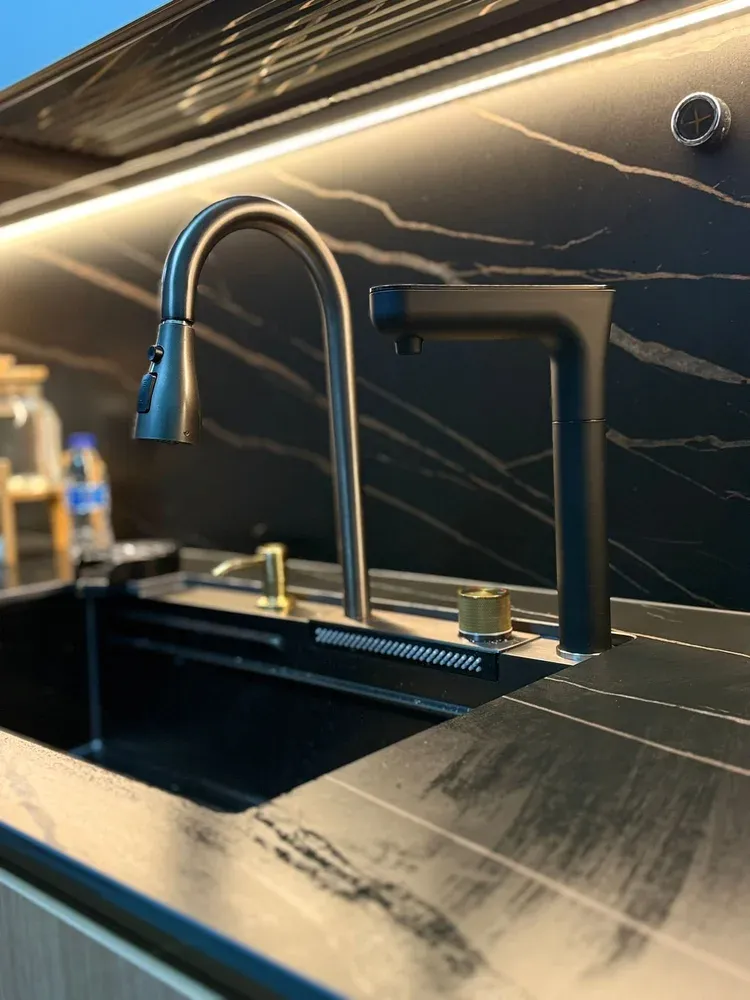 EliteTap under-sink water dispenser installed in a customer’s home in Singapore