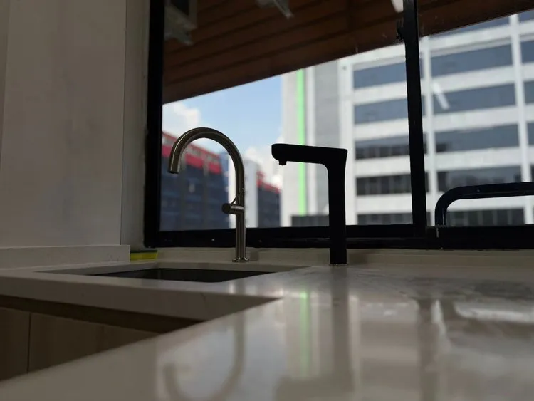 EliteTap under-sink water dispenser installed in a customer’s home in Singapore
