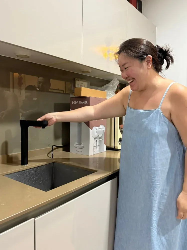 EliteTap installed in a customer’s home in Singapore