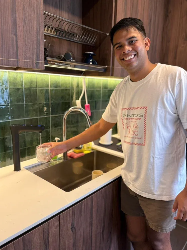 EliteTap installed in a customer’s home in Singapore